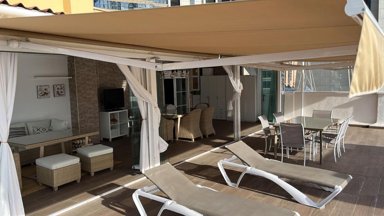 Atico Con Enorme Terraza Y Chill Out Particular Διαμέρισμα Μπένιντορμ Εξωτερικό φωτογραφία