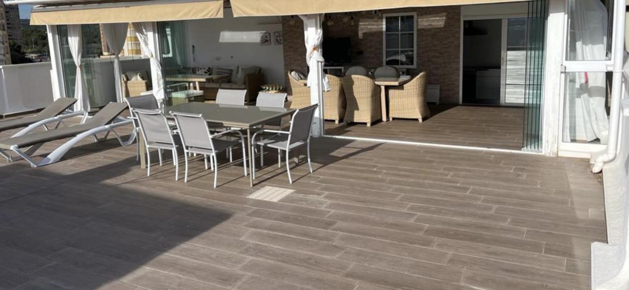 Atico Con Enorme Terraza Y Chill Out Particular Διαμέρισμα Μπένιντορμ Εξωτερικό φωτογραφία